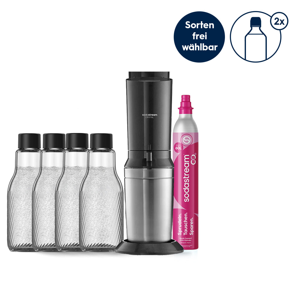 SodaStream CRYSTAL 3.0 Wassersprudler + Quick Connect-Zylinder – SodaStream Österreich
