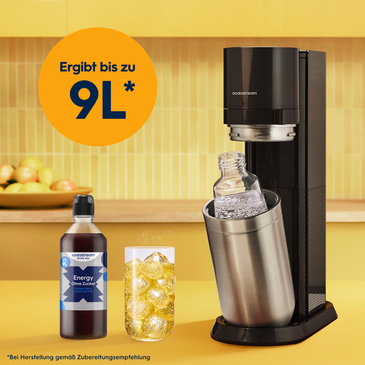 Sodastream Energy ohne Zucker Sirup drink mix 440 ml – SodaStream Österreich