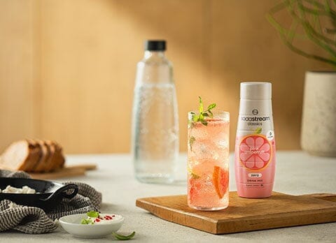 Out-of-Office Grapefruit Mocktail