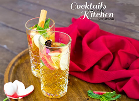 Zimtiger Apfelwein-Cocktail