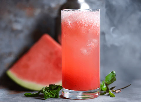 Alkoholfreier Wassermelonen Cocktail