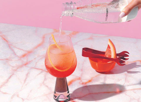 Pinky Spritz mit Pink Grapefruit