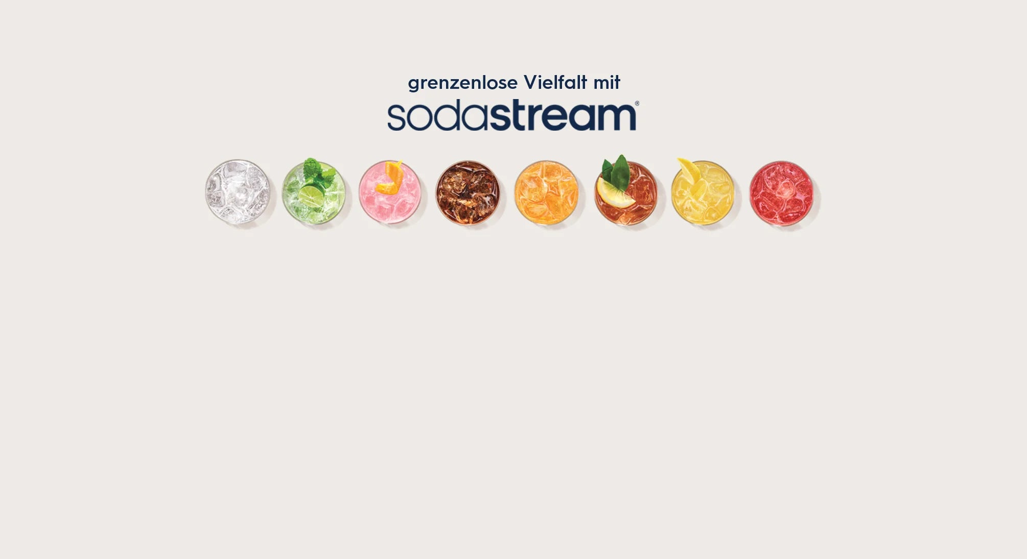 SodaStream Sirups: Voller Geschmack zum Selbermischen!