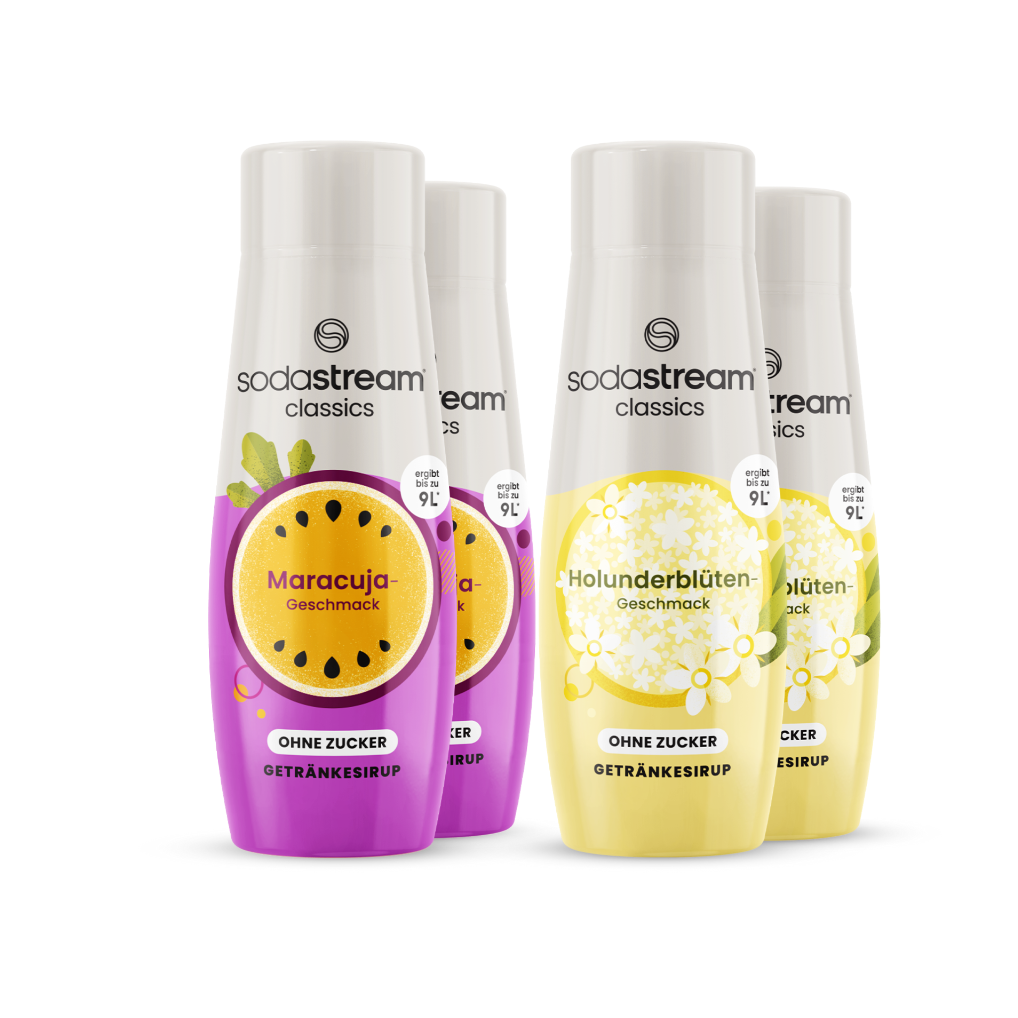 Sommer-Mix Sirup 440ml, 4er-Pack