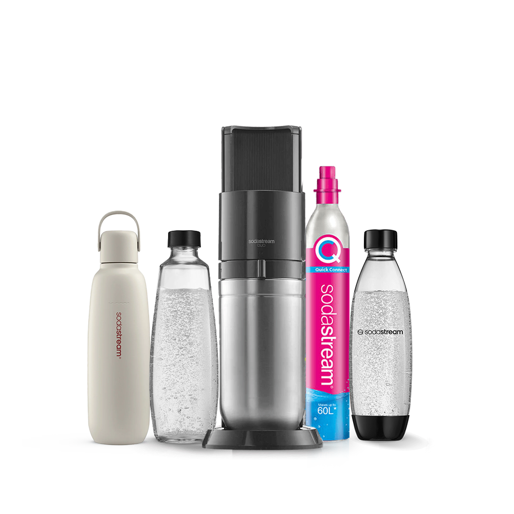 sodastream duo schwarz allrounder pack