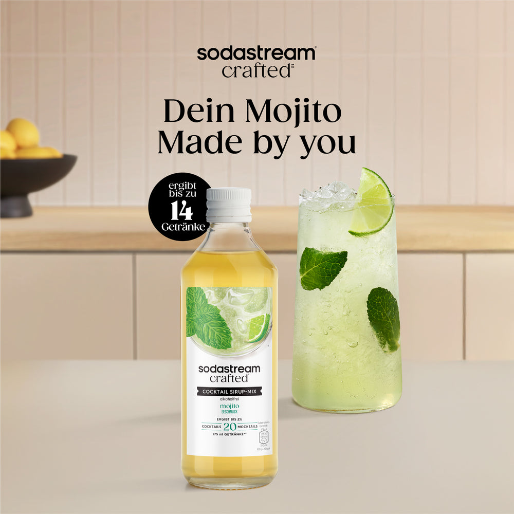 Crafted Cocktail drink mix Mojito (alkoholfrei) 330 ml