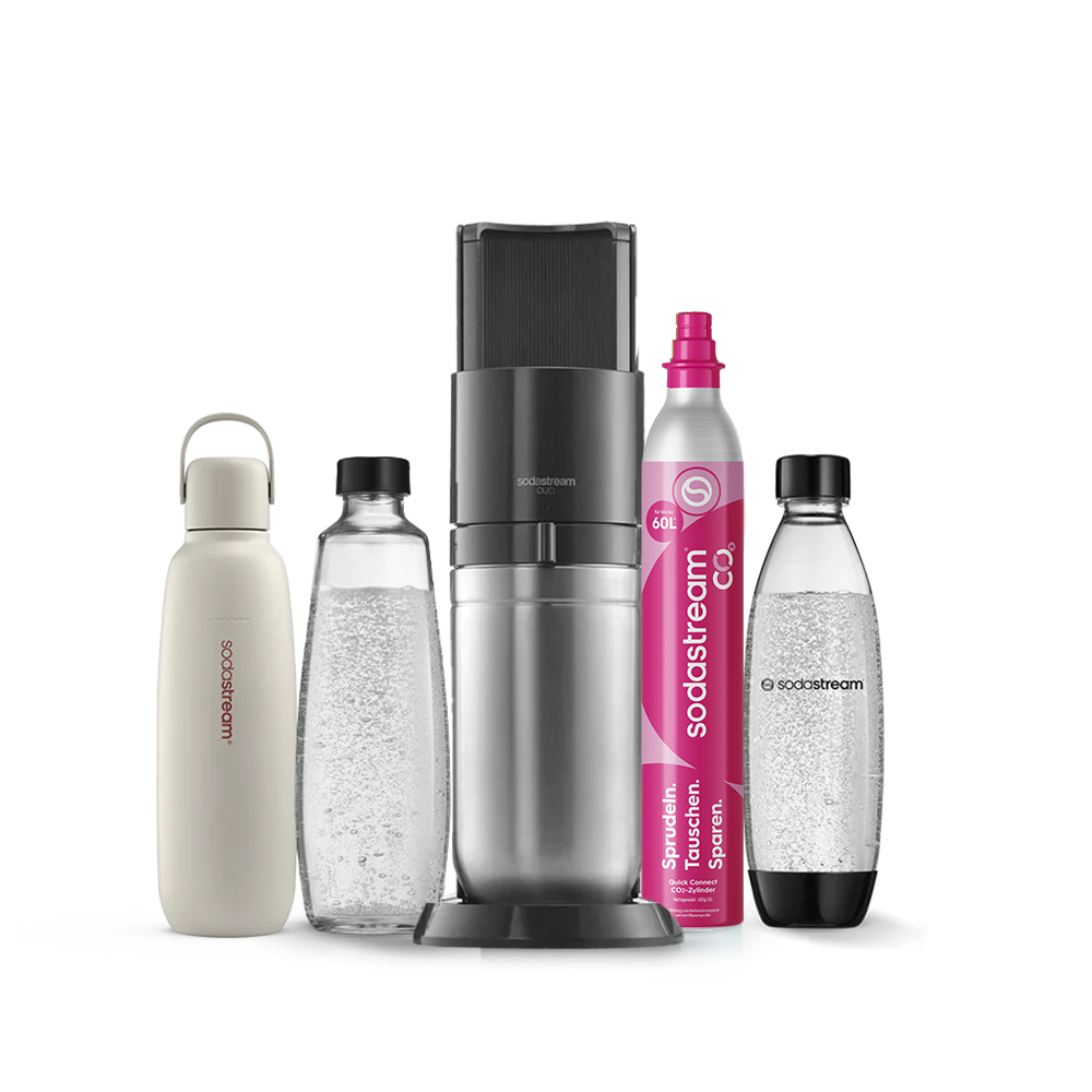 sodastream duo schwarz allrounder pack