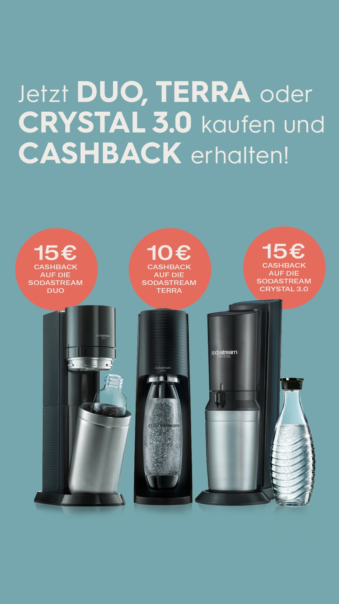 SodaStream Cashback-Aktion