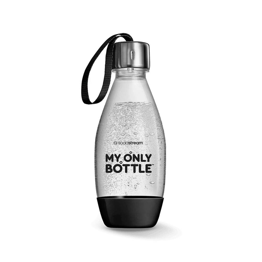 Spülmaschinengeeignete "My Only Bottle" Kunststoffflasche schwarz 0,5L, 1er-Pack