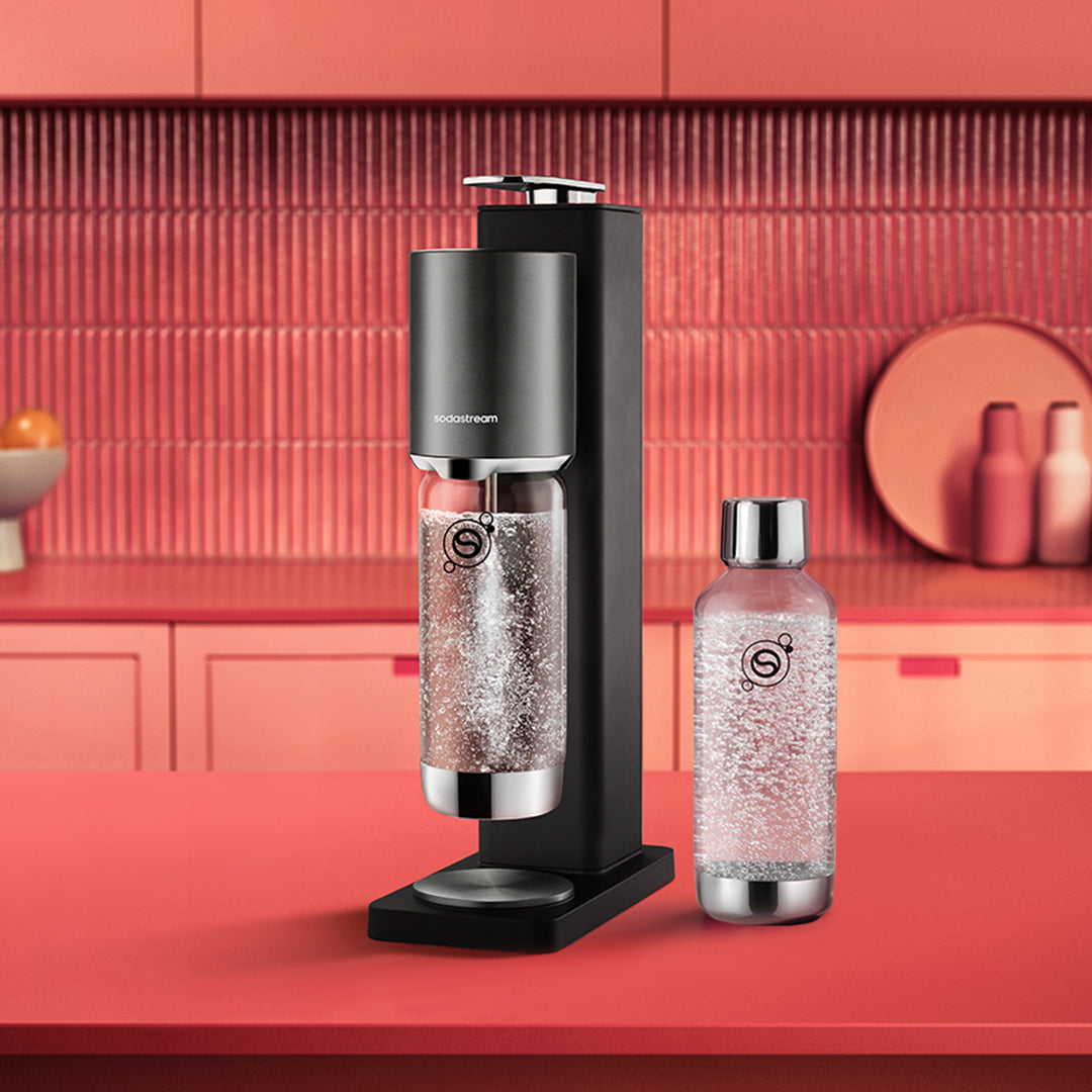 fizz & refresh Kunststoffsprudlerflasche metal