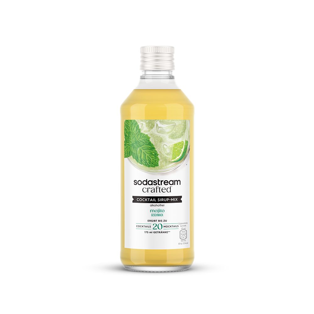 Crafted Cocktail drink mix Mojito (alkoholfrei) 330 ml sodastream