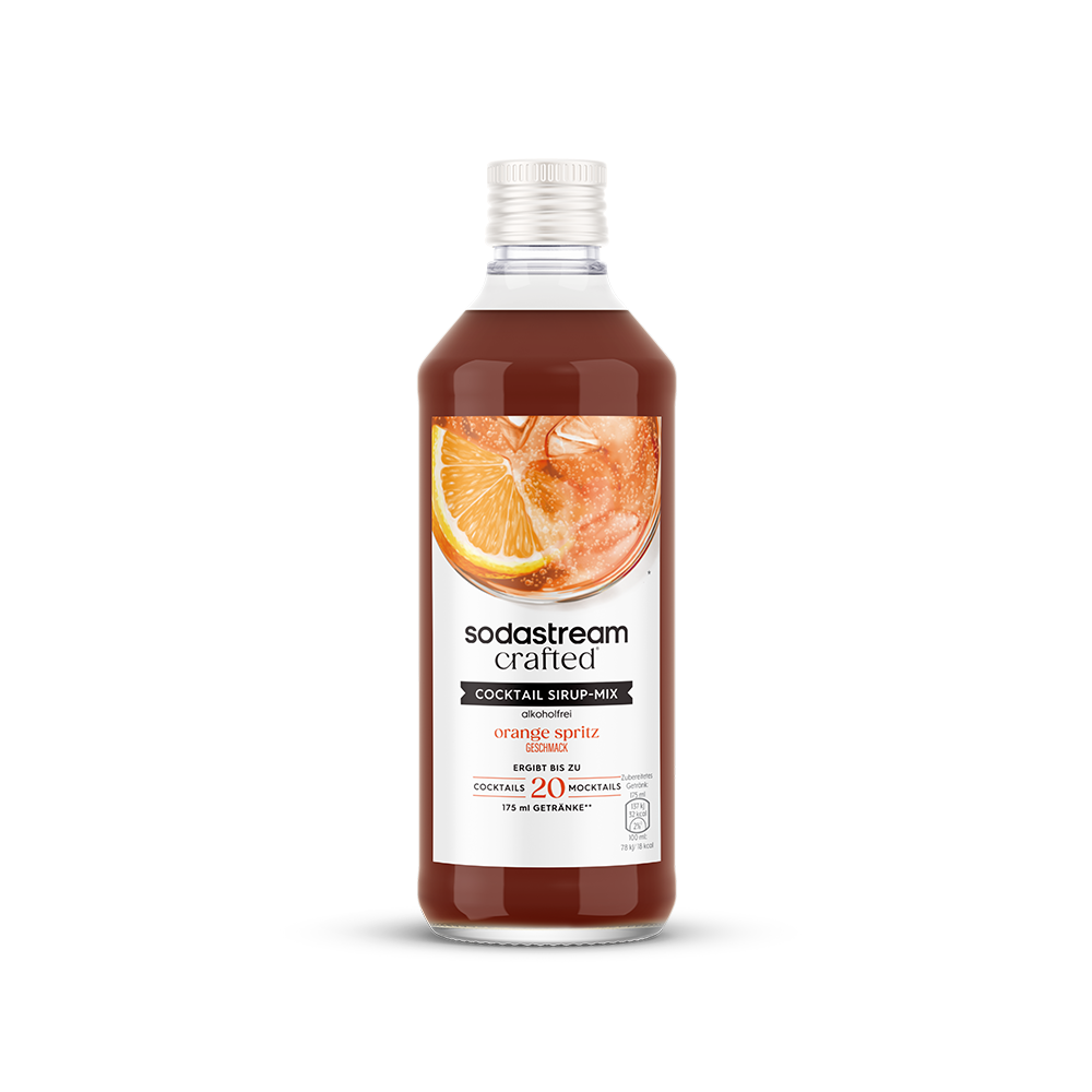Crafted Cocktail drink mix Orange Spritz (alkoholfrei) 330 ml sodastream