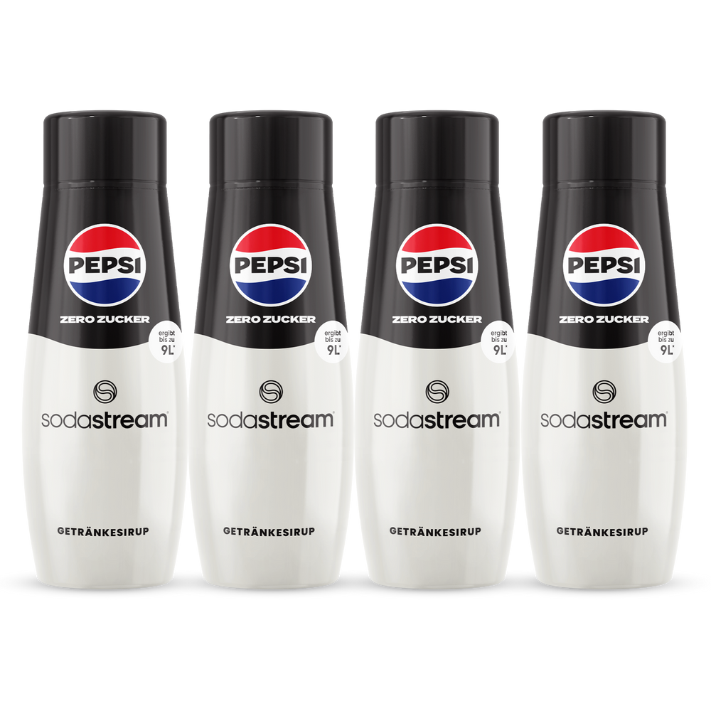 SodaStream Pepsi Zero Zucker 4er-Pack