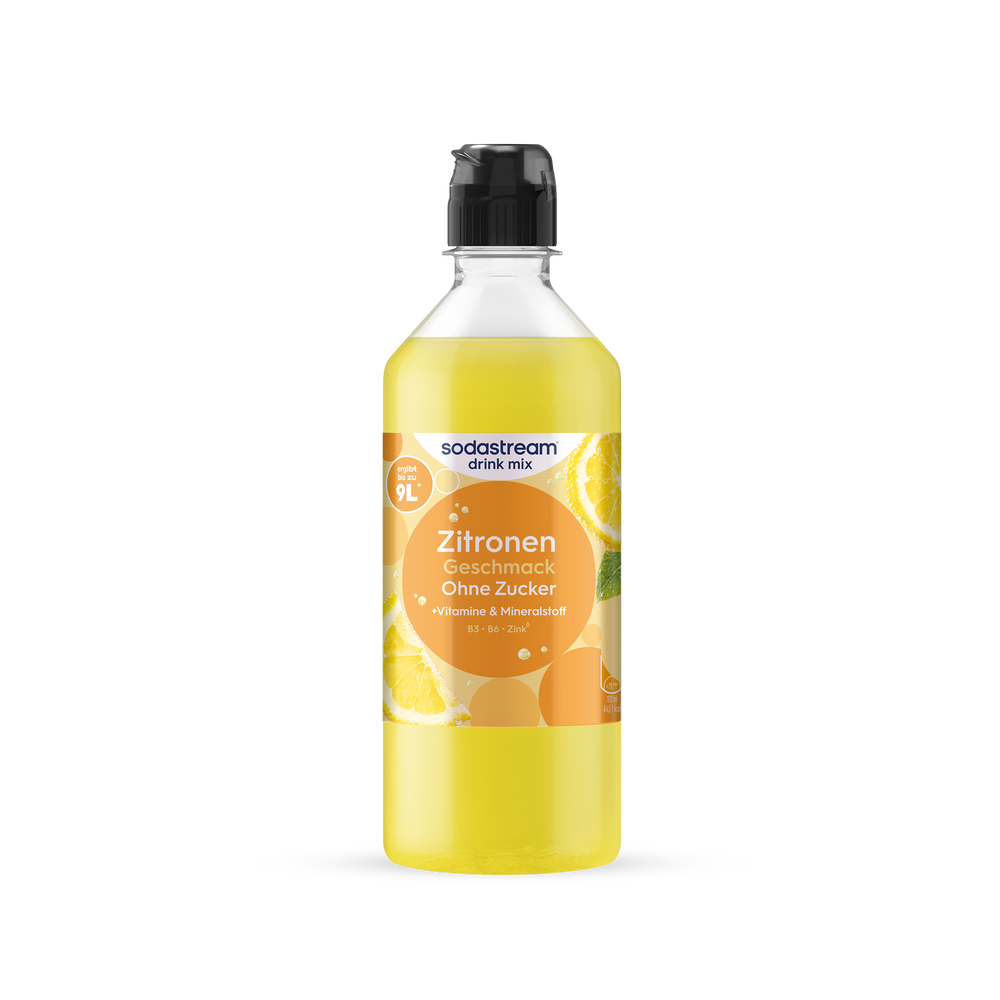 Zitrone ohne Zucker Sirup drink mix 440 ml