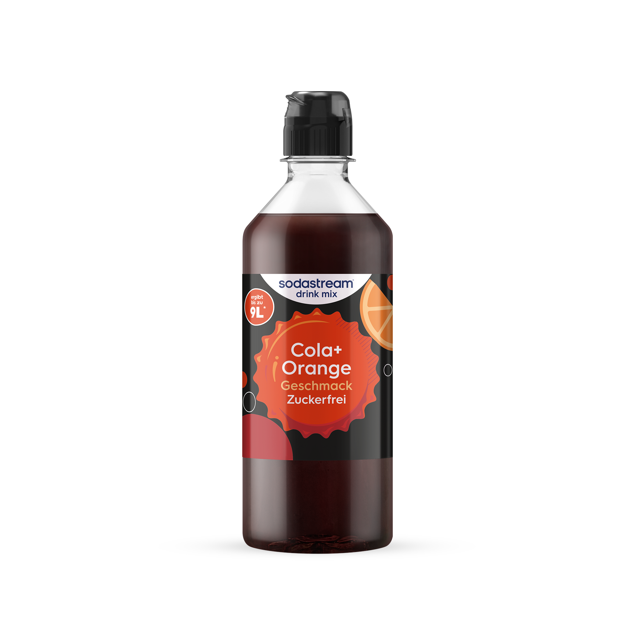 Cola + Orange zuckerfrei Sirup drink mix 440 ml sodastream