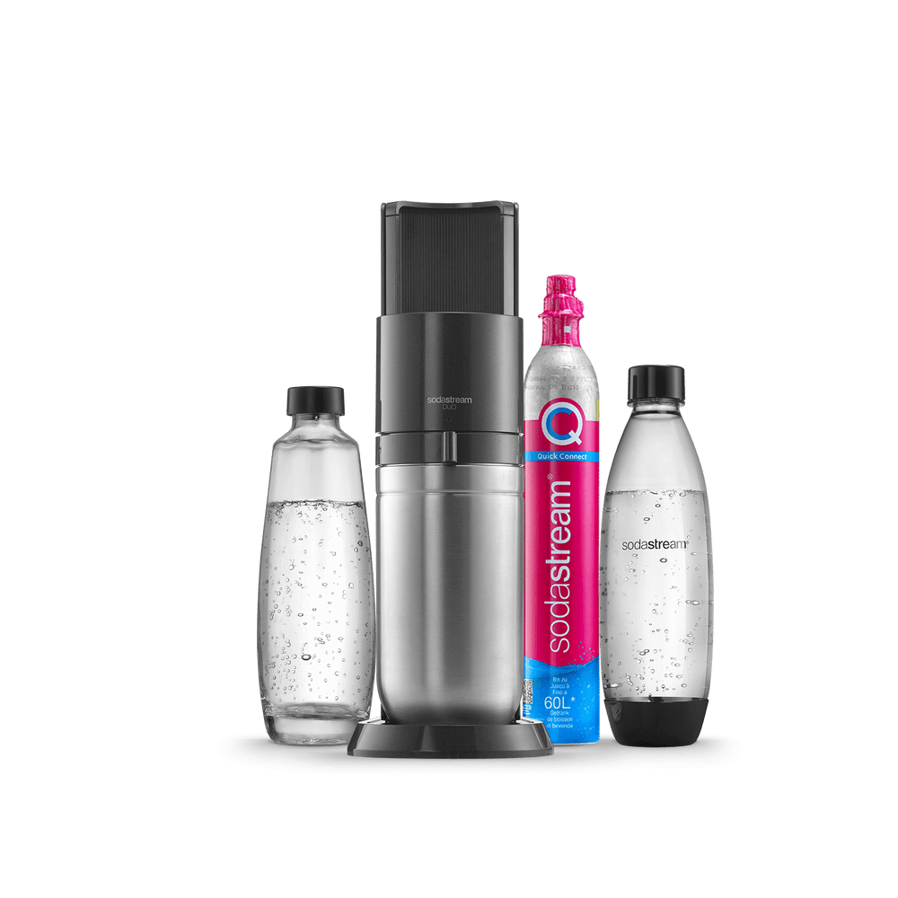 sodastream duo schwarz standard pack