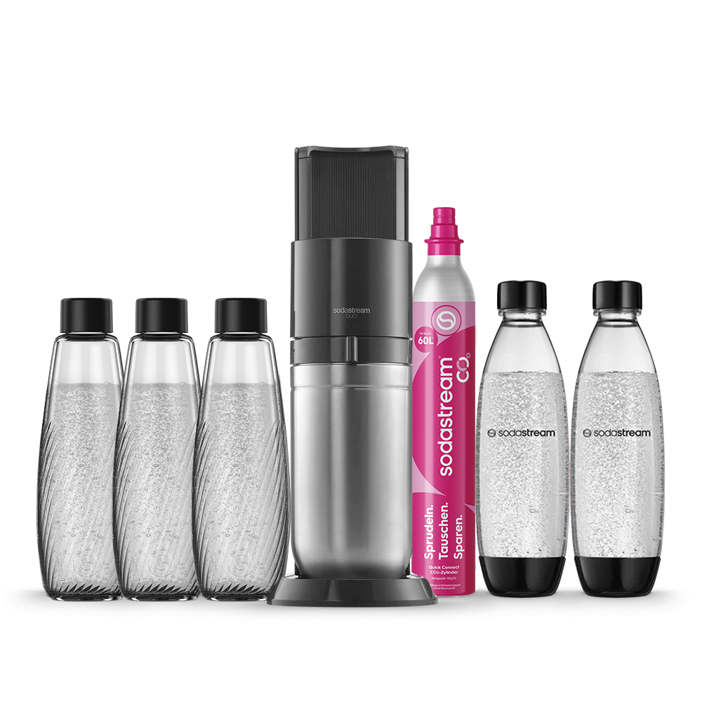 sodastream duo schwartz hydration pack