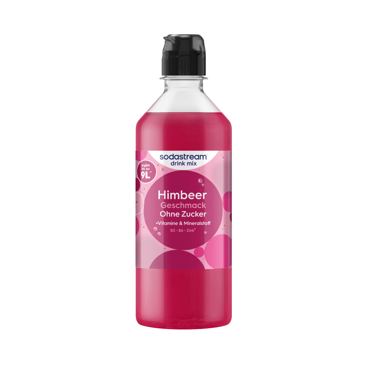 Himbeer ohne Zucker Sirup drink mix 440 ml sodastream