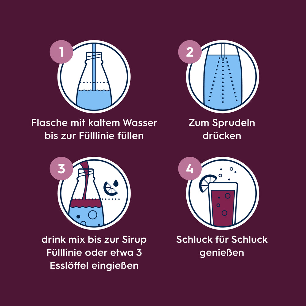 Himbeer ohne Zucker Sirup drink mix 440 ml