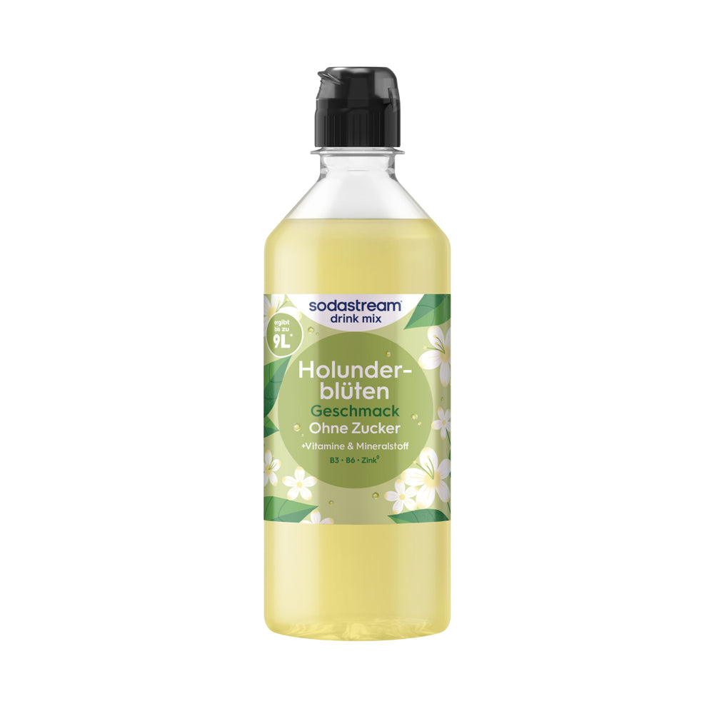 Holunderblüte ohne Zucker Sirup drink mix 440 ml