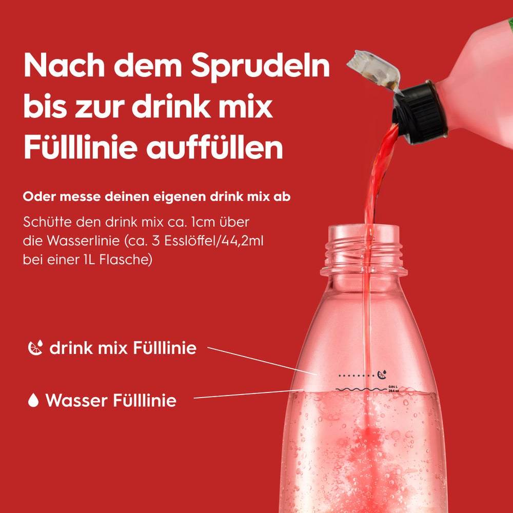 Kirsch ohne Zucker Sirup drink mix 440 ml