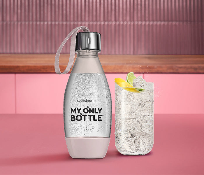 Spülmaschinengeeignete "My Only Bottle" Kunststoffflasche pink 0,5L, 1er-Pack 