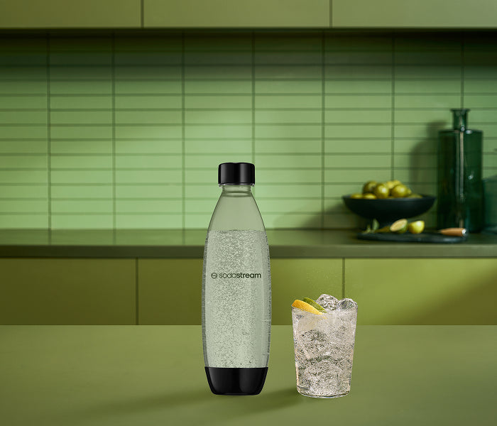 Deckel grau für Kunstoffflasche, 2er-Pack