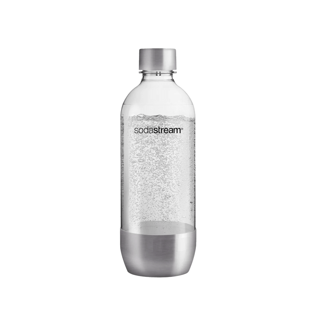Kunststoffflasche CLASSIC Edelstahl 1L, 1er-Pack sodastream