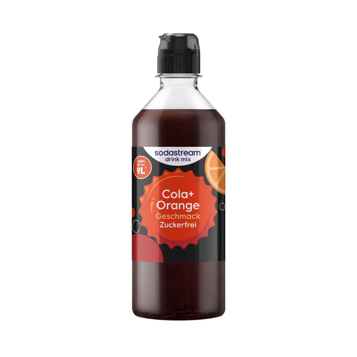 Cola + Orange zuckerfrei Sirup drink mix 440 ml sodastream