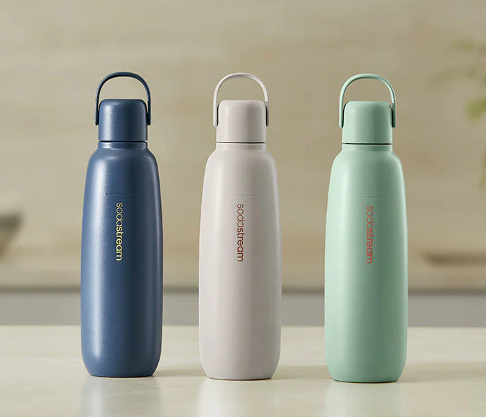 Spülmaschinengeeignete Metallflasche Fizz&go COOL (Storm)