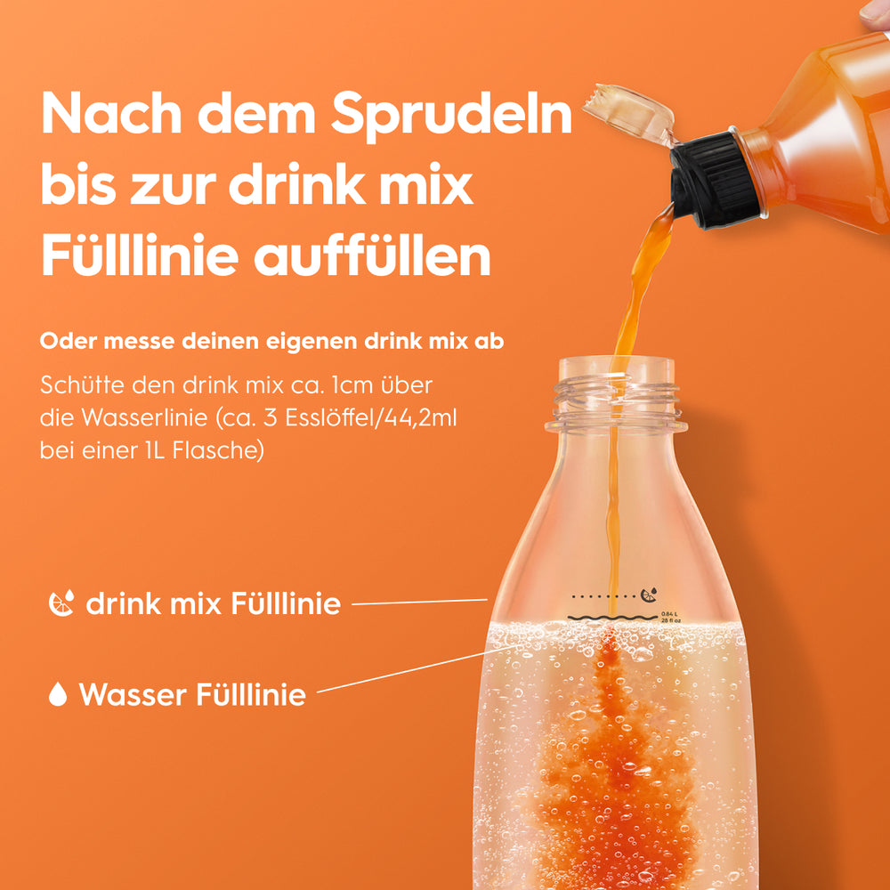 Orangen Sirup drink mix 440 ml