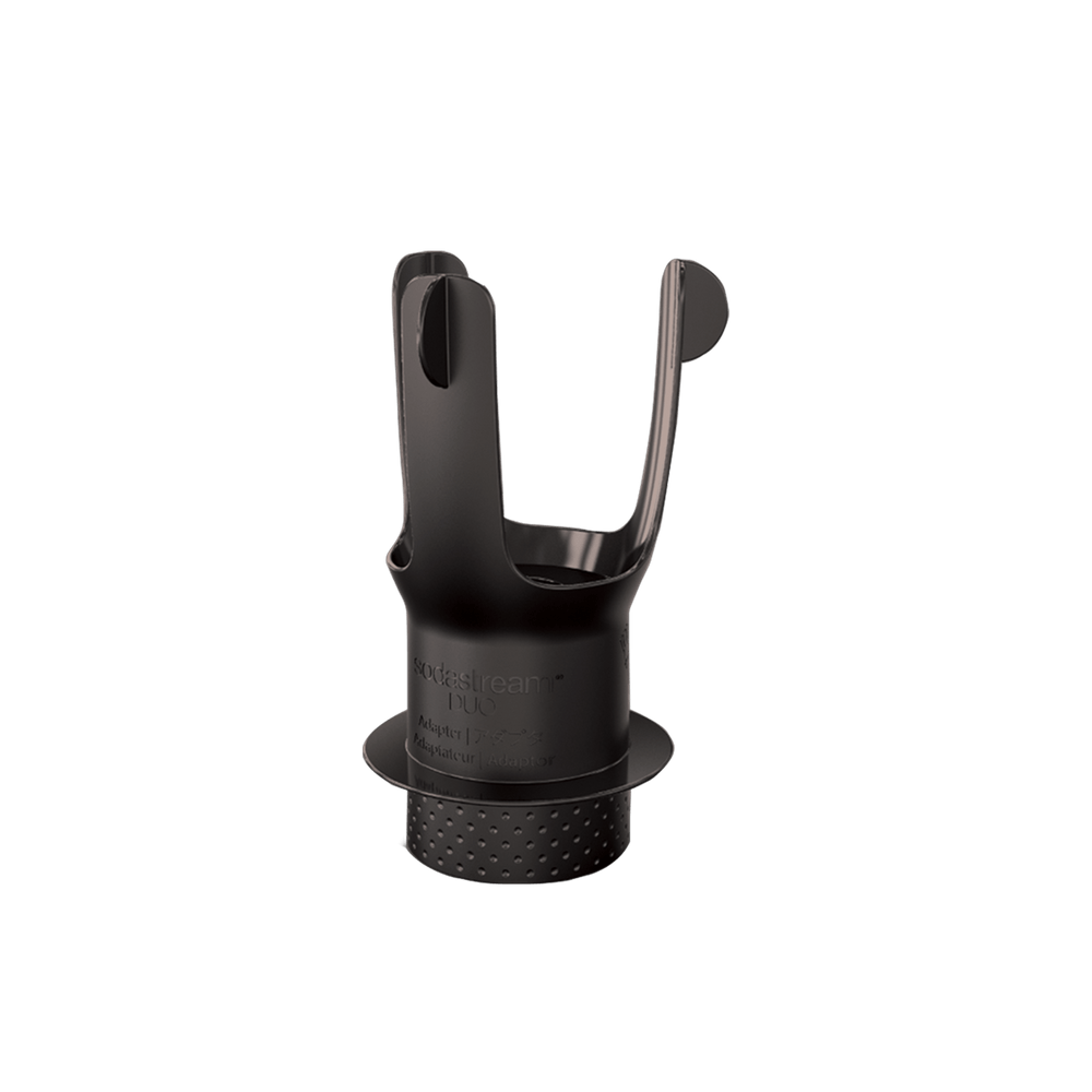 SodaStream 0,5L Adapter + 0,5L Kunststoffflasche spülmaschinengeeignet weiß